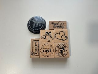 Sellos de madera para manualidades