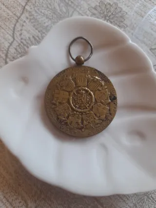 Medalla Arte Belga Ángel