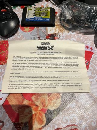 Pack Sega Mega Drive II + 32X + Juegos