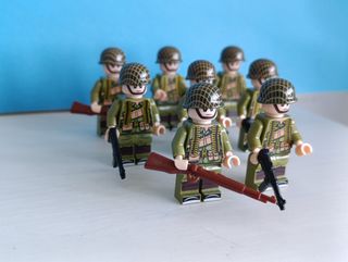 Lote 8 Soldados US 2ª Guerra Mundial