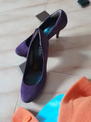 Zapatos de tacón LODI morados 8cm