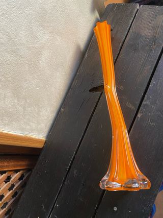 Jarrón Murano Naranja