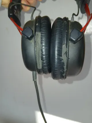 Auriculares Gaming HyperX Rojos y Negros