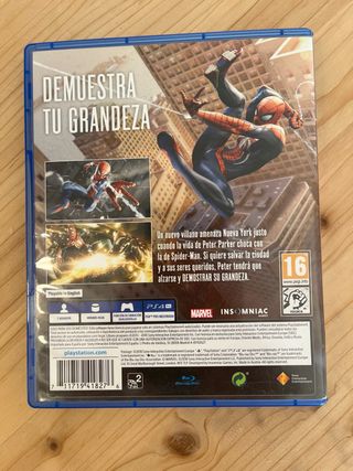 Marvel Spider-Man PS4 Juego