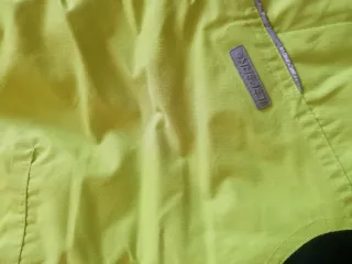 Salopette sci bambino giallo fluo