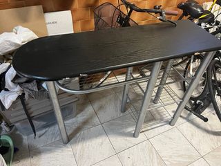 Mesa de cocina madera y metal