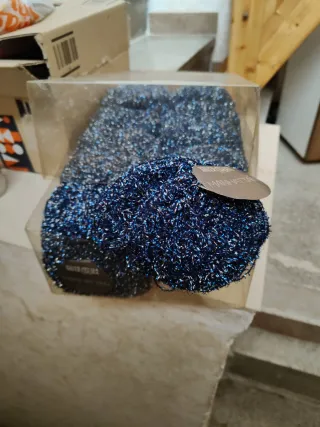 10 gomitoli lana misto poliestere