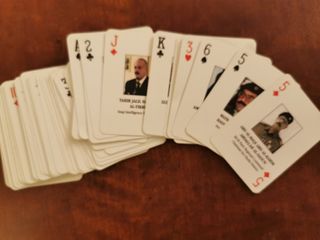 Carte da gioco Saddam Hussein