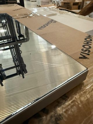 Espejo liso 58x40 con tablero DM