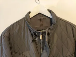 Abrigo Massimo Dutti Verde Talla XL-42