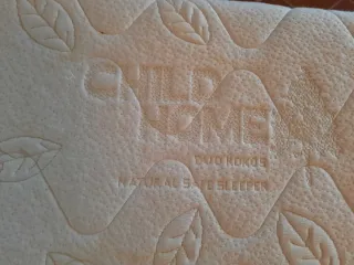 Cuna convertible Bopita blanco/natural + colchón