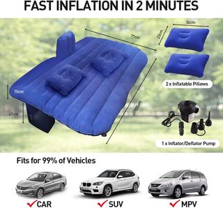 Colchón Inflable Coche FBSPORT con Bomba