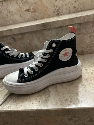 Converse Chuck Taylor All Star Negro Rosa