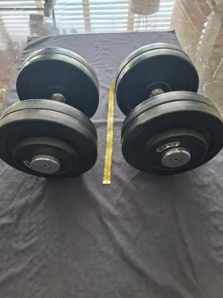 Mancuernas de 5 kgs, 8, 10, 11, 14, 20, 24 kgs