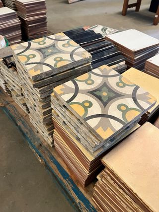 Lotes de Racholas Cerámicas Decoradas