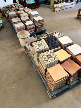 Lotes de Racholas Cerámicas Decoradas