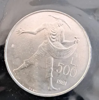 San Marino 3 Monete Argento 1981 Virgilio