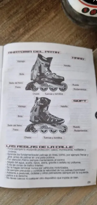 Patines Rollerblade Talla 40.5 + Protecciones