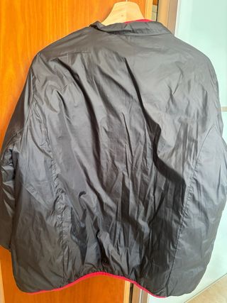 Anorak reversible granate y gris Yerse T.XXL