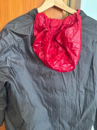 Anorak reversible granate y gris Yerse T.XXL