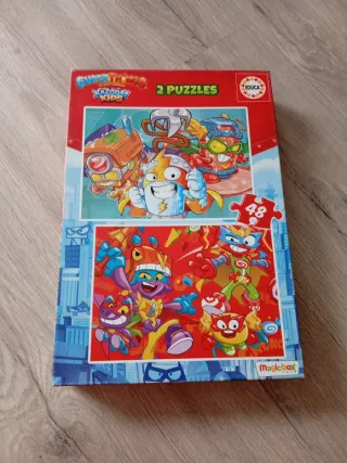 Puzzles Superthings 2 en 1 Educa