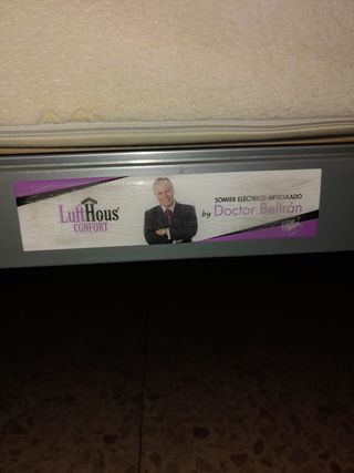 Somier Eléctrico Articulado Lufthous 5 Planos