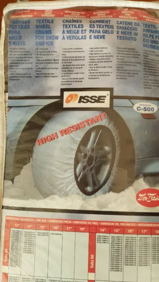 Cadenas textiles ISSE C-500 245/45R17