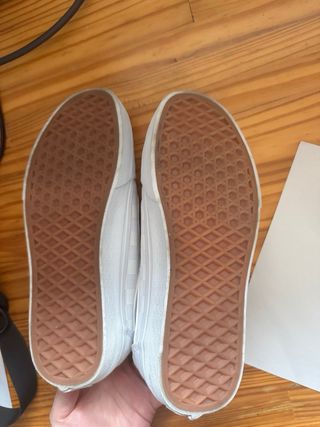 Zapatillas Vans Checkerboard Gris/Blanco