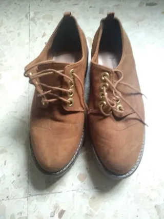 Zapatos de señora marrones