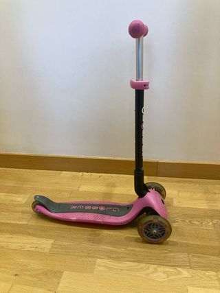Patinete Globber 3 ruedas convertible rosa