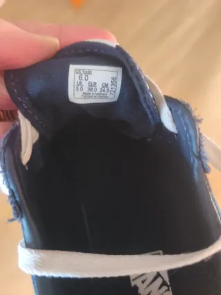 Zapatillas Vans Talla 38 Azul