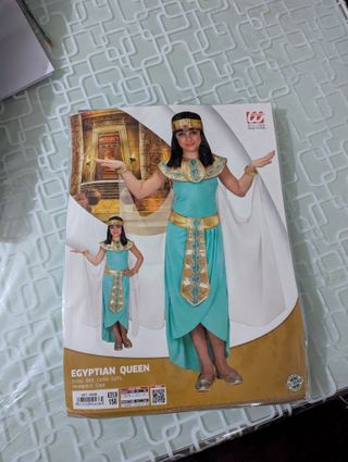 Costume Regina Egizia Bambina Taglia Unica