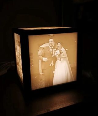 Lámpara cubo litofanía, 3D Personalizado