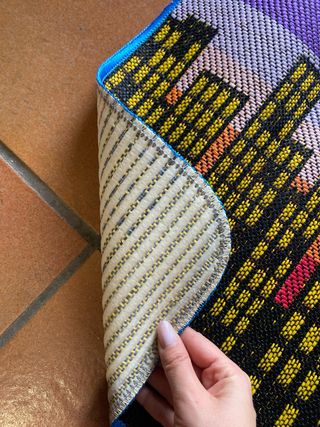 Tappetino skyline città