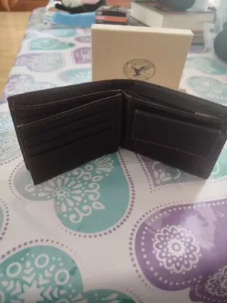 Cartera hombre Lagofree marrón