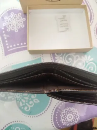 Cartera hombre Lagofree marrón