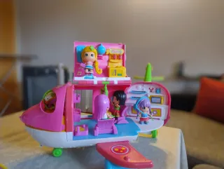 Lote Pinypon: Avión, Colegio y Furgoneta