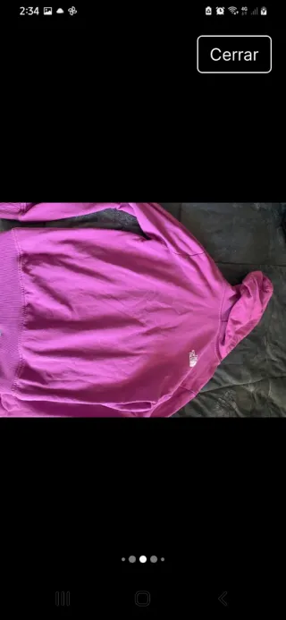 Sudadera The North Face Rosa con capucha