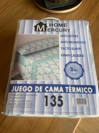 Juego de sábanas térmicas 135
