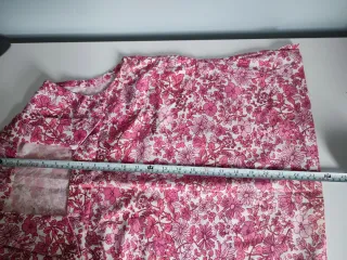 Blusa floral rosa talla L