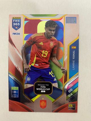 Cromo Panini FIFA 365 Adrenalyn XL Yamal