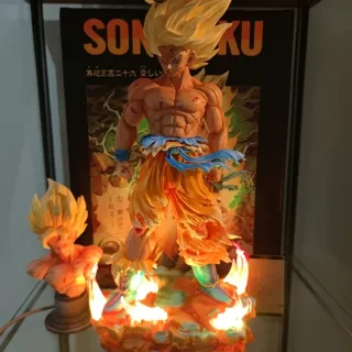 Dragon Ball Son Goku Super Saiyan Statua + Busto