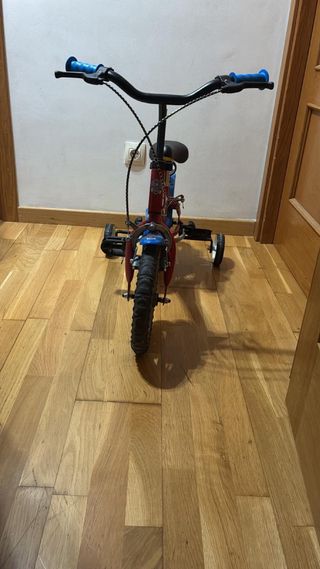 Bici niño 14 con ruedines