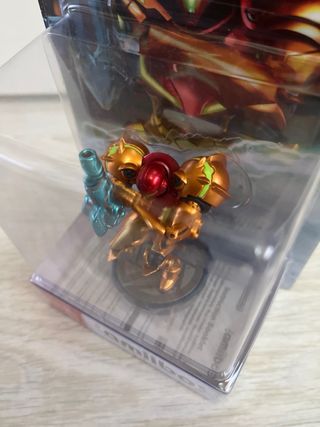 Amiibo Samus Aran Metroid SIN ABRIR