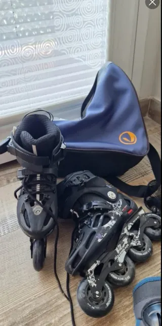 Patines Rollerblade Talla 38 + Protecciones