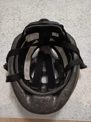 Casco bici infantil azul animales