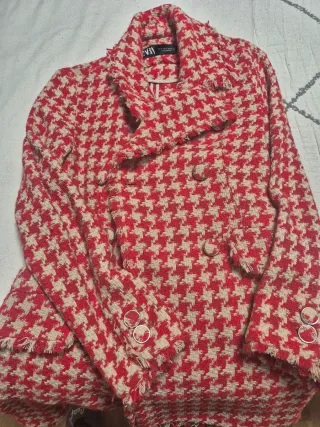 Abrigo Zara pata de gallo