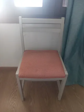 4 Sillas Comedor Tapizadas Naranja