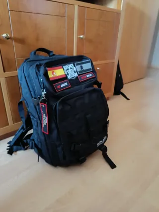 Mochila Táctica Baplonex Negra 45L