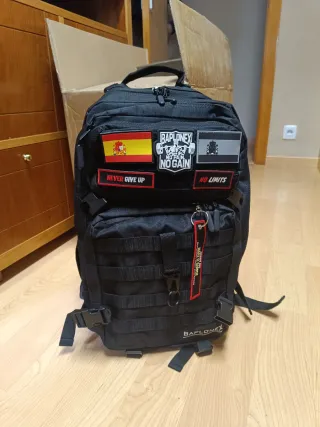 Mochila Táctica Baplonex Negra 45L